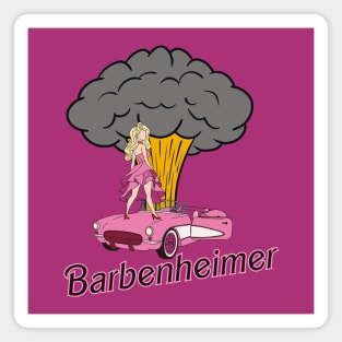 Barbie x Oppenheimer 2023 | BARBENHEIMER Magnet